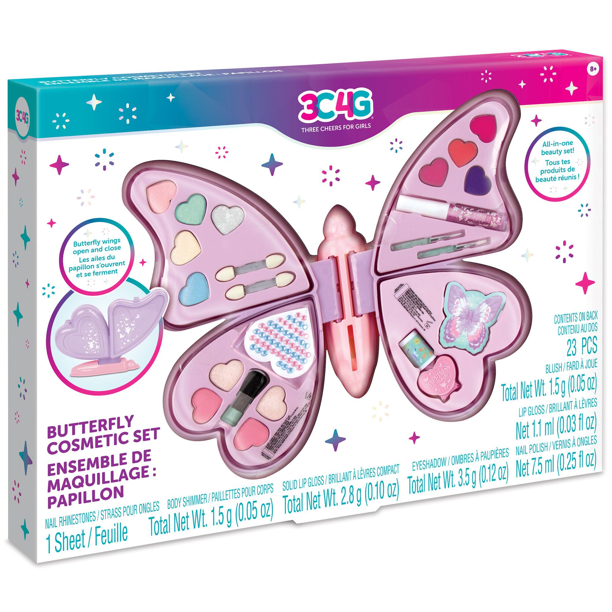 Make It Real™ 3C4G® Butterfly Cosmetic Set